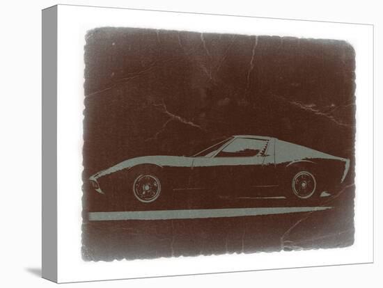 Lamborghini Miura-NaxArt-Stretched Canvas