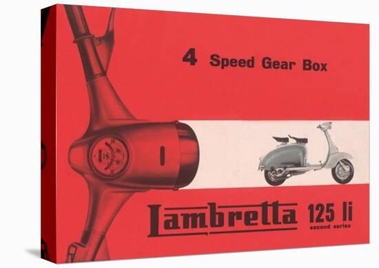 Lambretta 4 Speed Gear Box-null-Stretched Canvas