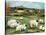 Lambs on Green Hill-Suzanne Etienne-Stretched Canvas