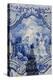 Lamego, Portugal, Shrine of Our Lady of Remedies, Azulejo-Jim Engelbrecht-Premier Image Canvas