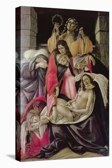 Lamentation over Dead Christ (Poldi Pezzoli Pieta)-Sandro Botticelli-Premier Image Canvas