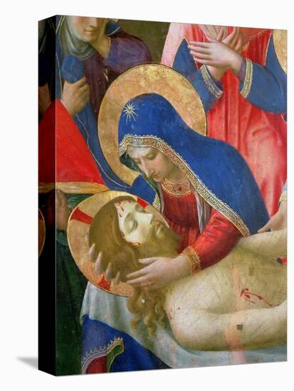 Lamentation over the Dead Christ, 1436-41 (Detail)-Fra Angelico-Premier Image Canvas