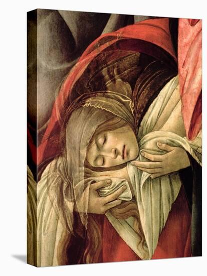 Lamentation over the Dead Christ, Detail of Mary Magdalene, 1490-1500-Sandro Botticelli-Premier Image Canvas