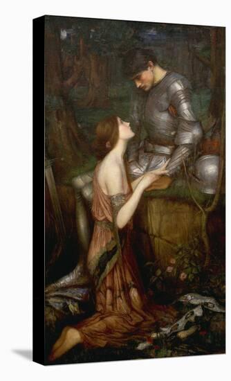 Lamia-John William Waterhouse-Stretched Canvas