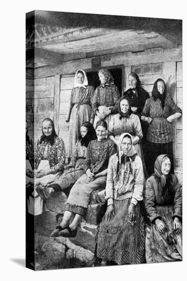 Land-Working Women, East Prussia, 1922-Georg Haeckel-Premier Image Canvas