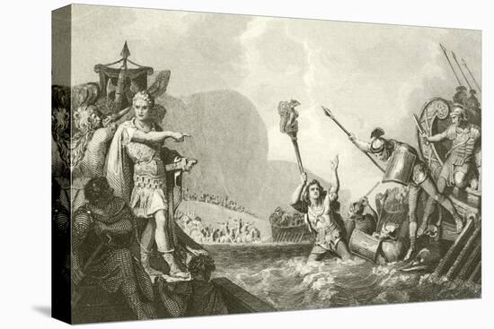 Landing of Julius Caesar-English School-Premier Image Canvas