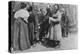 Landowner Giving the Paschal Greeting to Her Peasants, Russia, 1890S-null-Premier Image Canvas