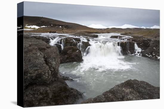 Landscape and Watefall, Iceland, Polar Regions-Michael-Premier Image Canvas