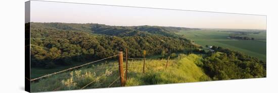 Landscape at a Hillside, Loess Hills, Iowa, USA-null-Premier Image Canvas