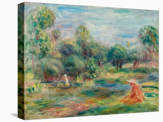 Landscape at Cagnes, C. 1907-1908-Pierre-Auguste Renoir-Premier Image Canvas