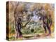 Landscape at Cagnes-Pierre-Auguste Renoir-Premier Image Canvas