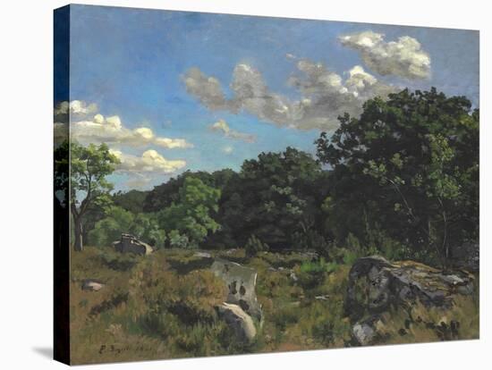 Landscape at Chailly, 1865-Jean Frederic Bazille-Premier Image Canvas