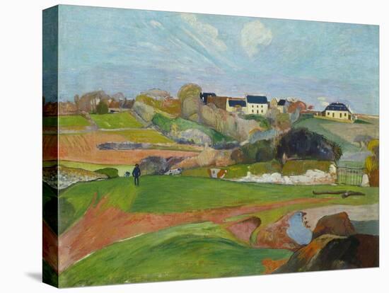 Landscape at Le Pouldu, 1890-Paul Gauguin-Premier Image Canvas