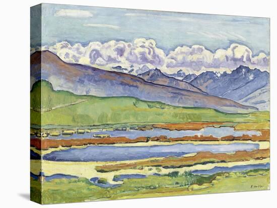 Landscape at Montana-Ferdinand Hodler-Premier Image Canvas