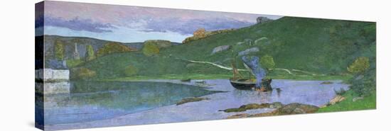 Landscape at Pont-Aven, circa 1893-94-Maxime Emile Louis Maufra-Premier Image Canvas