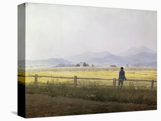 Landscape, Early 19th Century-Caspar David Friedrich-Premier Image Canvas