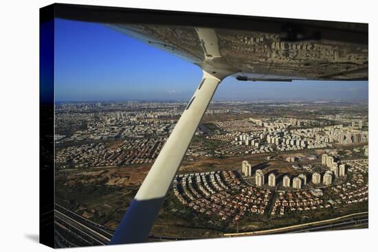 Landscape from above between Tel Aviv and Jerusalem.-Stefano Amantini-Premier Image Canvas