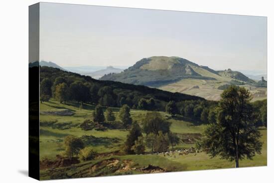 Landscape, Hill and Dale-Albert Bierstadt-Premier Image Canvas