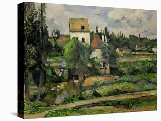 Landscape in Auvers-Paul Cézanne-Premier Image Canvas