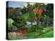 Landscape in Pont-Aven, France-Paul Gauguin-Premier Image Canvas