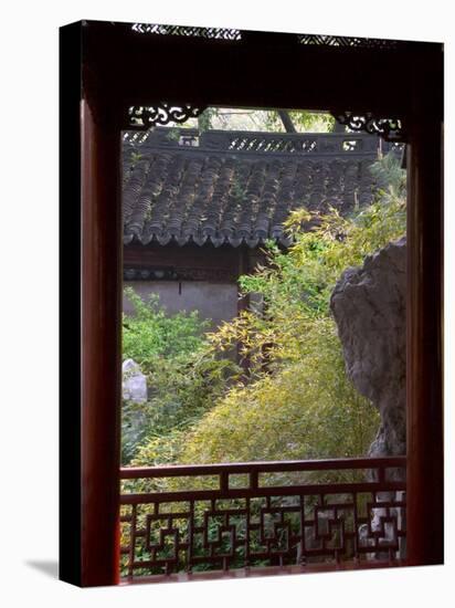 Landscape in Traditional Chinese Garden, Shanghai, China-Keren Su-Premier Image Canvas