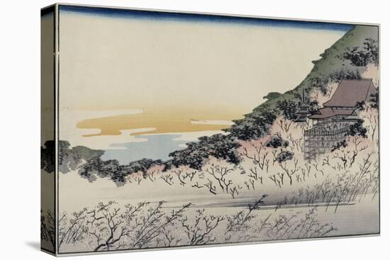 Landscape (Kiyomizudera), ca. 1834-Ando Hiroshige-Premier Image Canvas
