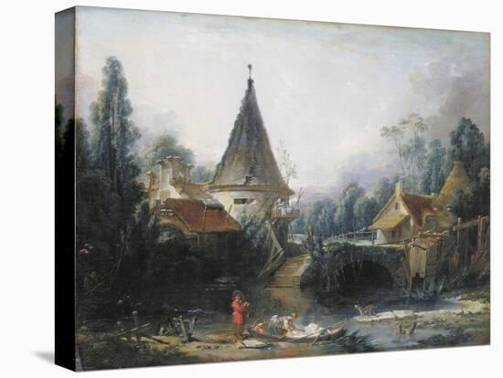 Landscape Near Beauvais-Francois Boucher-Premier Image Canvas