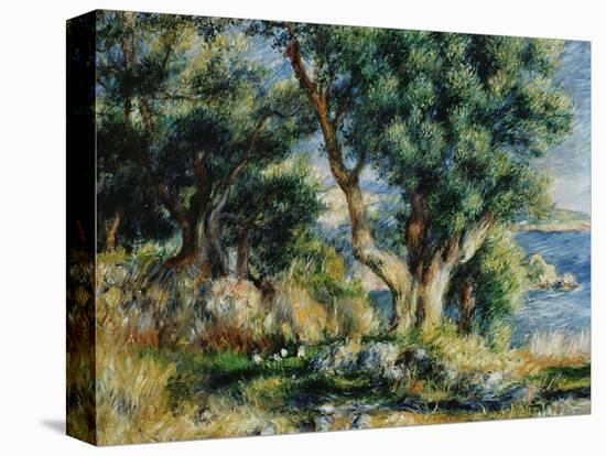 Landscape near Menton-Pierre-Auguste Renoir-Premier Image Canvas