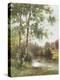 Landscape near Sonning on Thames-Ernest Parton-Premier Image Canvas