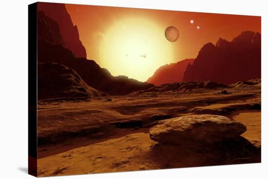 Landscape of An Alien World, Artwork-Detlev Van Ravenswaay-Premier Image Canvas