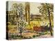 Landscape of Choisel; Paysage De Choisel, C.1914 (Oil on Canvas)-Louis Valtat-Premier Image Canvas