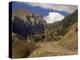 Landscape of Rough Road Through the Mountains Near Bielsa, in the Pyrenees Mountains, Aragon, Spain-Michael Busselle-Premier Image Canvas