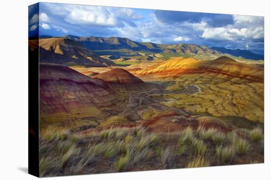 Landscape of the Painted Hills, Oregon, USA-Jaynes Gallery-Premier Image Canvas