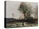 Landscape Or, Morning in the Field-Jean-Baptiste-Camille Corot-Premier Image Canvas