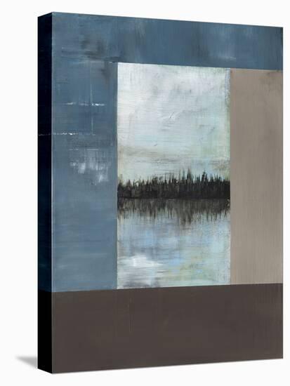 Landscape Reflections II-Earl Kaminsky-Stretched Canvas