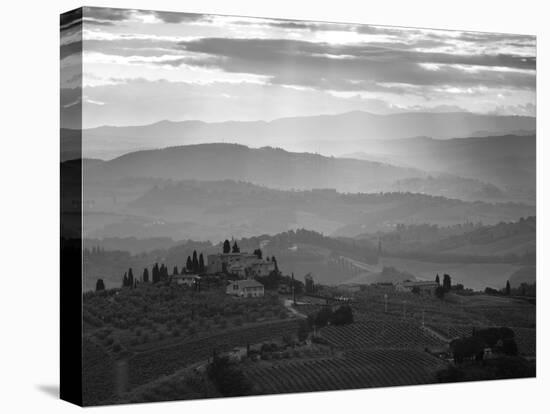 Landscape, San Gimignano, Tuscany, Italy-Doug Pearson-Premier Image Canvas