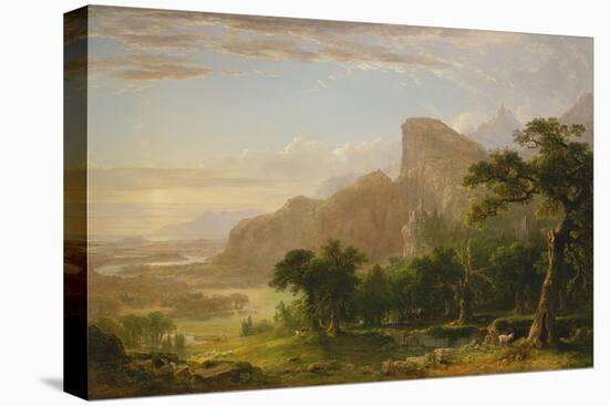 Landscape Scene from "Thanatopsis", 1850-Asher Brown Durand-Premier Image Canvas