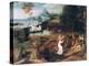 Landscape Scene with Saint Roch, C1500-1524-Joachim Patinir-Premier Image Canvas