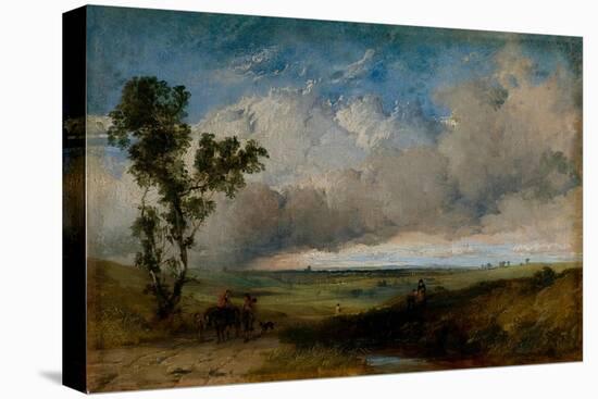 Landscape Sketch (Oil on Canvas)-Henry Dawson-Premier Image Canvas