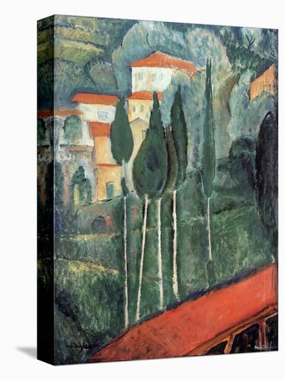 Landscape, South of France, 1919-Amedeo Modigliani-Premier Image Canvas