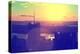 Landscape - Sunset - Times square - Manhattan - New York City - United States-Philippe Hugonnard-Premier Image Canvas