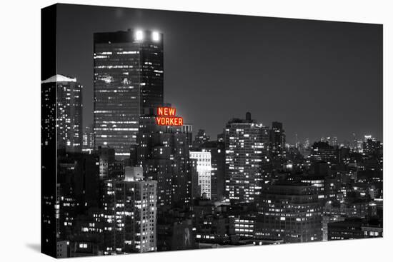 Landscape - The New Yorker - Manhattan by Night - New York City - United States-Philippe Hugonnard-Premier Image Canvas