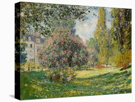 Landscape: The Parc Monceau, 1876-Claude Monet-Premier Image Canvas