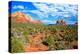 Landscape - Thunder Mountains - Sedona - Arizona - United States-Philippe Hugonnard-Premier Image Canvas