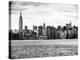 Landscape View Manhattan with the Empire State Building and Chrysler Building - NYC-Philippe Hugonnard-Premier Image Canvas