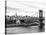 Landscape View of Midtown NY with Manhattan Bridge and the Empire State Building-Philippe Hugonnard-Premier Image Canvas