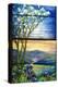 Landscape Window stained glass-Tiffany Studios-Premier Image Canvas