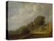 Landscape with a Path-Salomon van Ruysdael-Premier Image Canvas