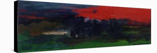 Landscape with a Red Sky-Brenda Brin Booker-Premier Image Canvas