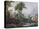 Landscape with a Watermill-Francois Boucher-Premier Image Canvas